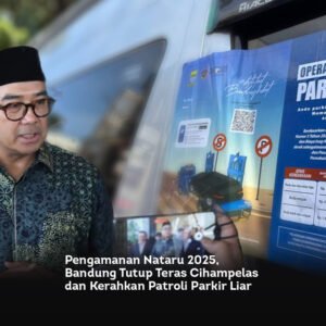 Pengamanan Nataru 2025, Bandung Tutup Teras Cihampelas dan Kerahkan Patroli Parkir Liar
