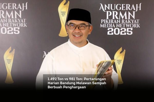 1.492 Ton vs 981 Ton: Pertarungan Harian Bandung Melawan Sampah Berbuah Penghargaan