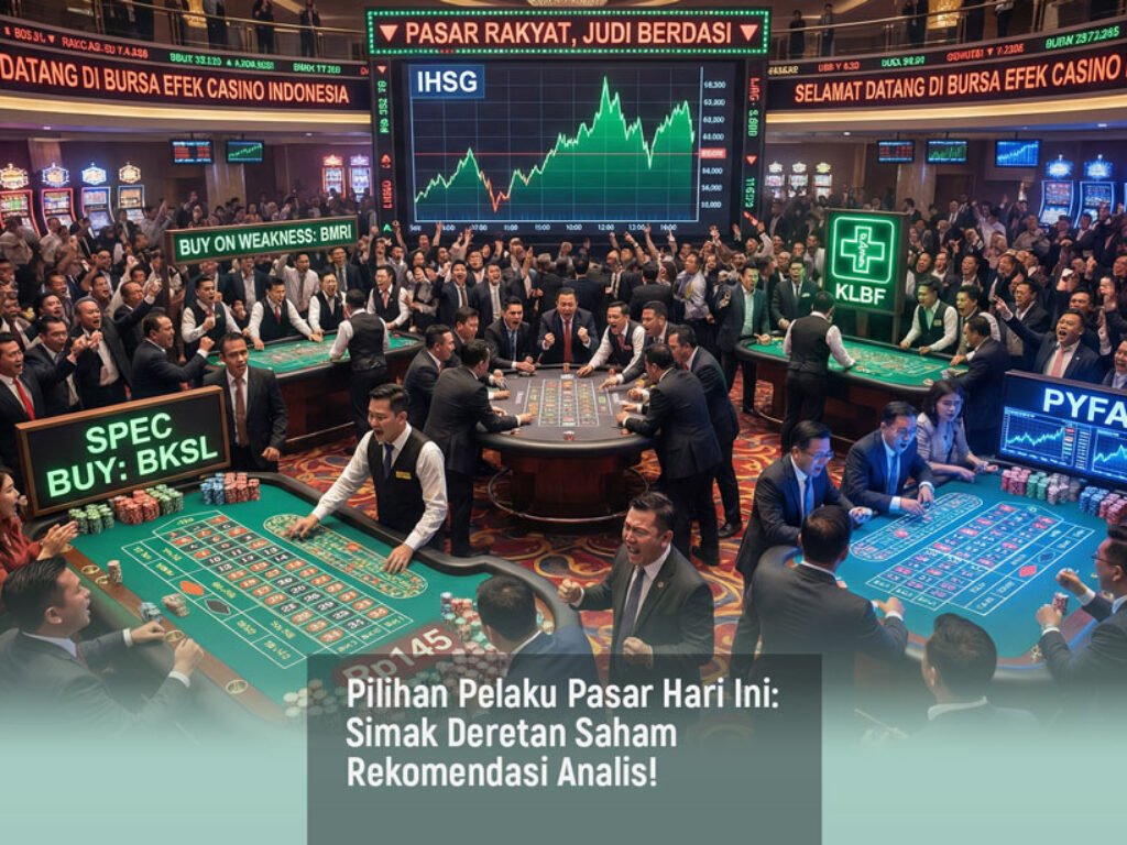 Pilihan Pelaku Pasar Hari Ini: Simak Deretan Saham Rekomendasi Analis!