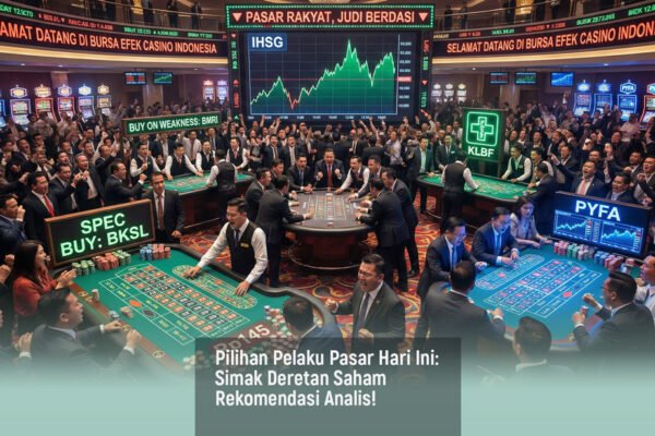 Pilihan Pelaku Pasar Hari Ini. Simak Deretan Saham Rekomendasi Analis! featured images ruangkosong