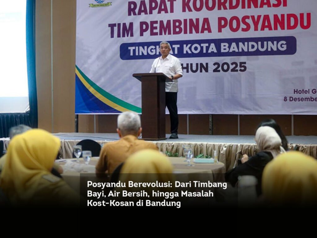 Posyandu Berevolusi: Dari Timbang Bayi, Air Bersih, hingga Masalah Kost-Kosan di Bandung