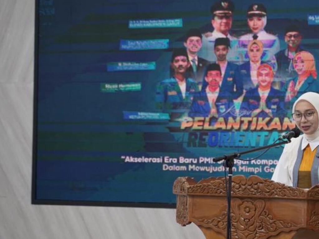 PMII Dilantik, Putri Karlina Lempar Pertanyaan Nendang “Garut Mau Jadi Apa, Sih?”