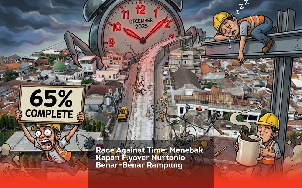 Race Against Time, Menebak Kapan Flyover Nurtanio Benar Benar Rampung locusonline featured image