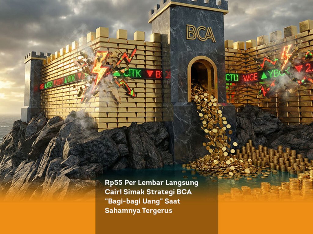 Rp55 Per Lembar Langsung Cair! Simak Strategi BCA “Bagi-bagi Uang” Saat Sahamnya Tergerus