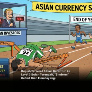 Rupiah Terseret 6 Hari Beruntun ke Level 3 Bulan Terendah, Sindrom Defisit Kian Membayangi locusonline featured image
