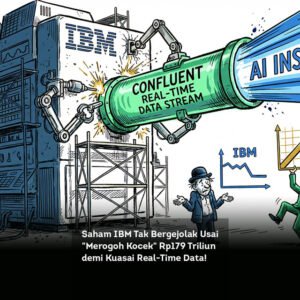 Saham IBM Tak Bergejolak Usai Merogoh Kocek Rp179 Triliun demi Kuasai Real Time Data locusonline featured image