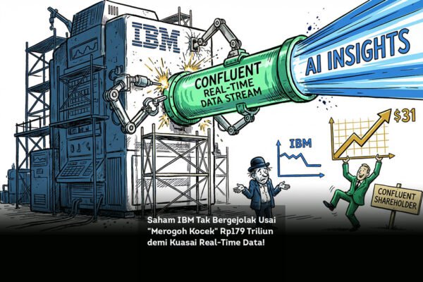 Saham IBM Tak Bergejolak Usai Merogoh Kocek Rp179 Triliun demi Kuasai Real Time Data locusonline featured image