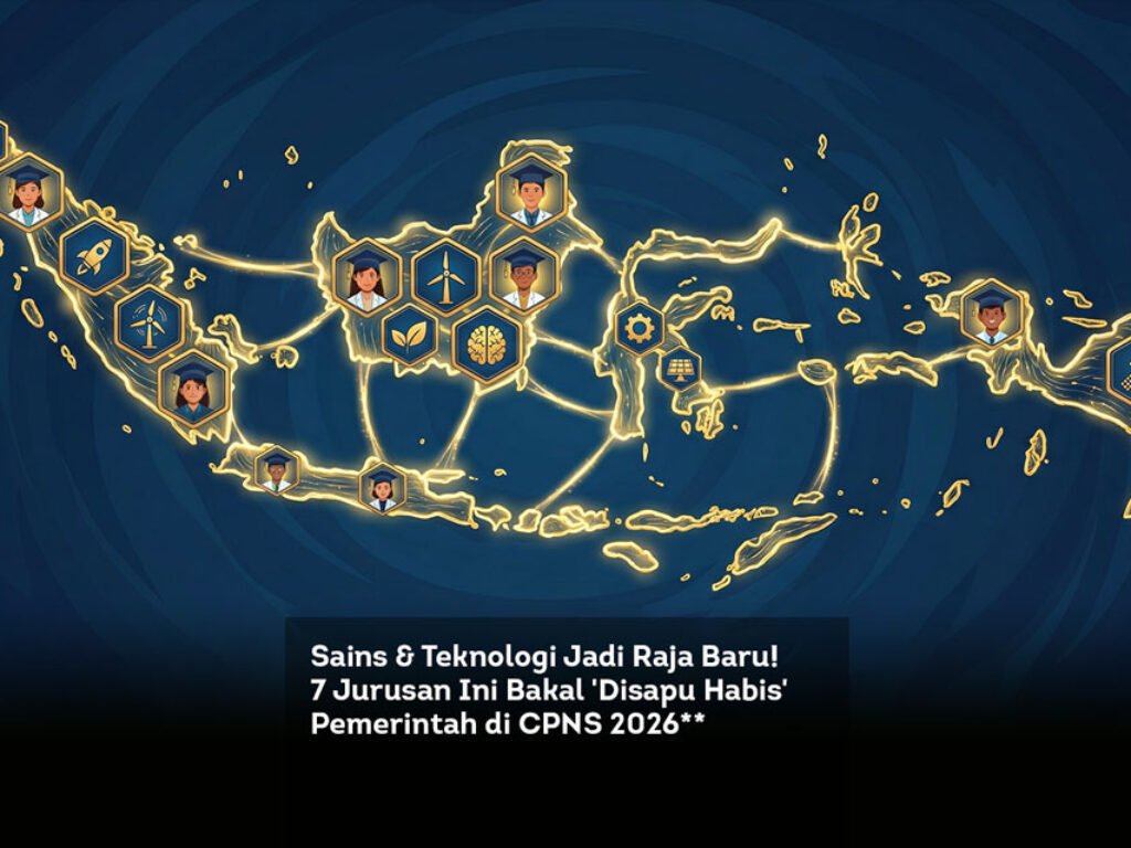 Sains & Teknologi Jadi Raja Baru! 7 Jurusan Ini Bakal ‘Disapu Habis’ Pemerintah di CPNS 2026