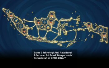 Sains & Teknologi Jadi Raja Baru! 7 Jurusan Ini Bakal ‘Disapu Habis’ Pemerintah di CPNS 2026