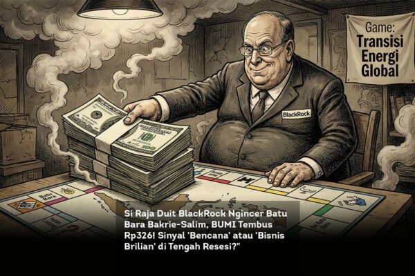 Si Raja Duit BlackRock Ngincer Batu Bara Bakrie Salim, BUMI Tembus Rp326 locusonline featured image