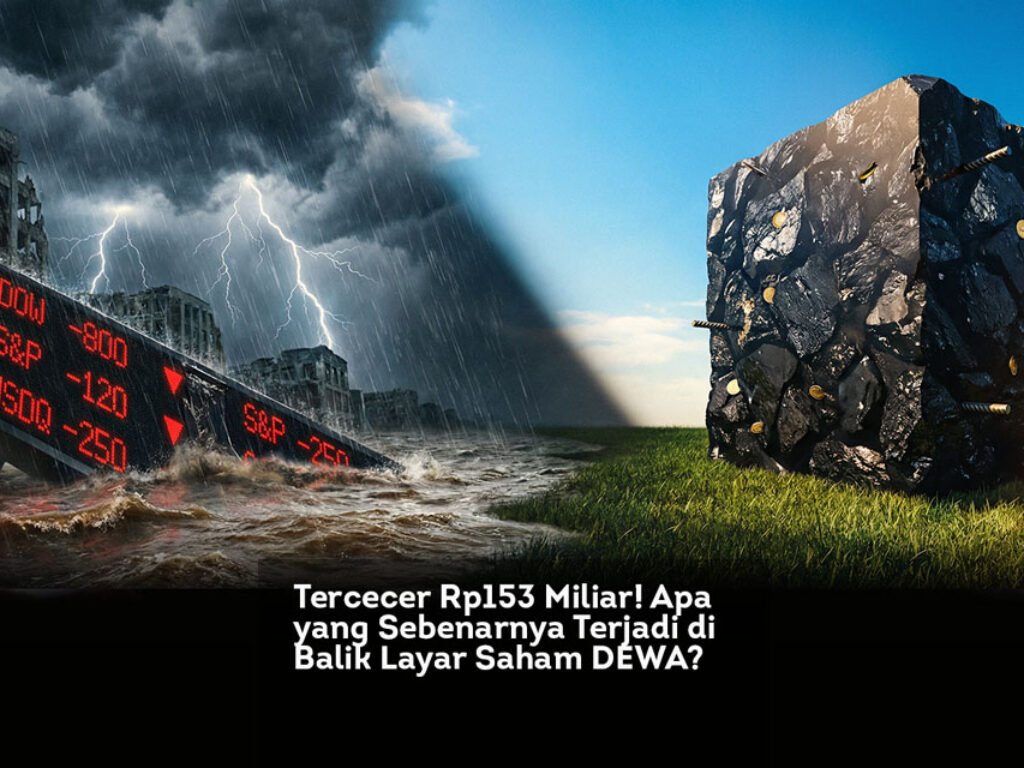Tercecer Rp153 Miliar! Apa yang Sebenarnya Terjadi di Balik Layar Saham DEWA?