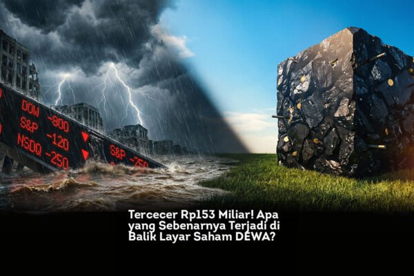 Tercecer Rp153 Miliar! Apa yang Sebenarnya Terjadi di Balik Layar Saham DEWA?