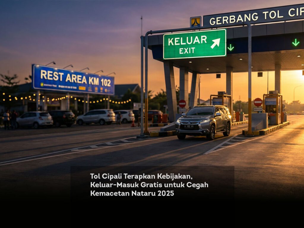 Tol Cipali Terapkan Kebijakan, Keluar-Masuk Gratis untuk Cegah Kemacetan Nataru 2025