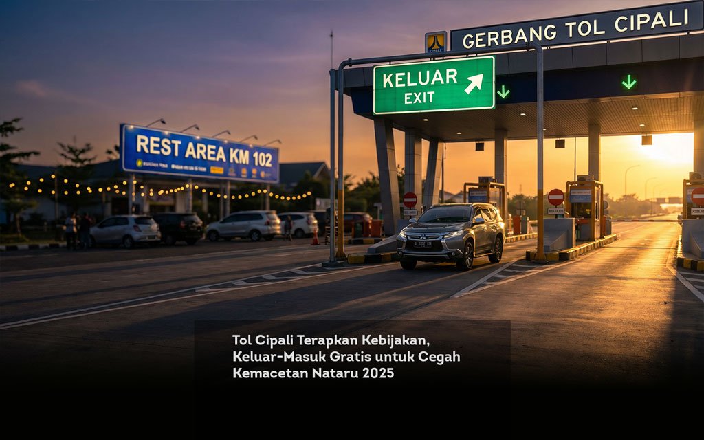 Tol Cipali Terapkan Kebijakan, Keluar Masuk Gratis untuk Cegah Kemacetan Nataru 2025 locusonline featured image