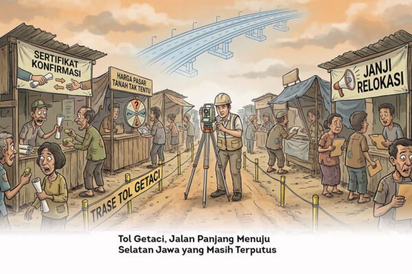 Tol Getaci, Jalan Panjang Menuju Selatan Jawa yang Masih Terputus locusonline featured image