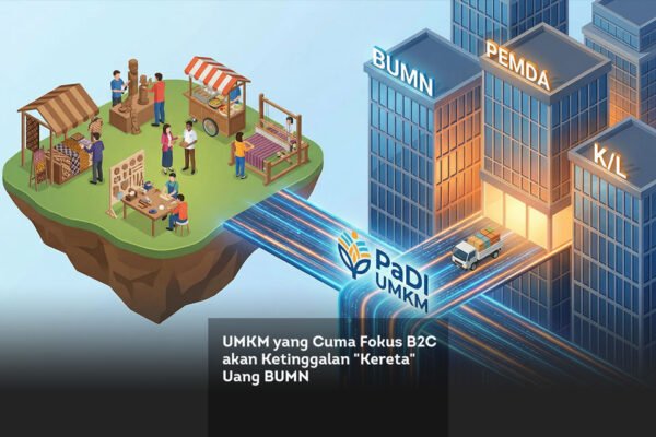 UMKM yang Cuma Fokus B2C akan Ketinggalan Kereta Uang BUMN locusonline featured image