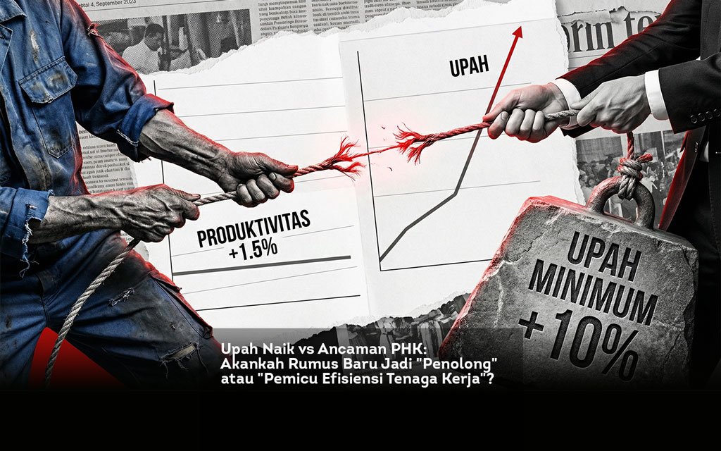 Upah Naik vs Ancaman PHK. Akankah Rumus Baru Jadi Penolong atau Pemicu Efisiensi Tenaga Kerja locusonline featured image