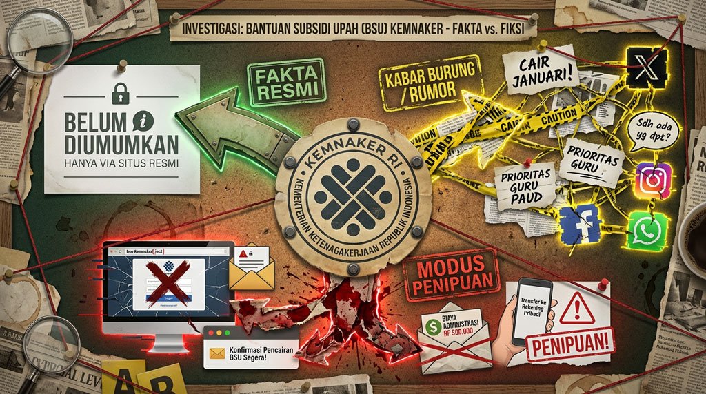 BSU Rp 600 Ribu Januari 2026 Janji atau Fakta Simak Prioritas Penerima hingga Cara Cek Palsu
