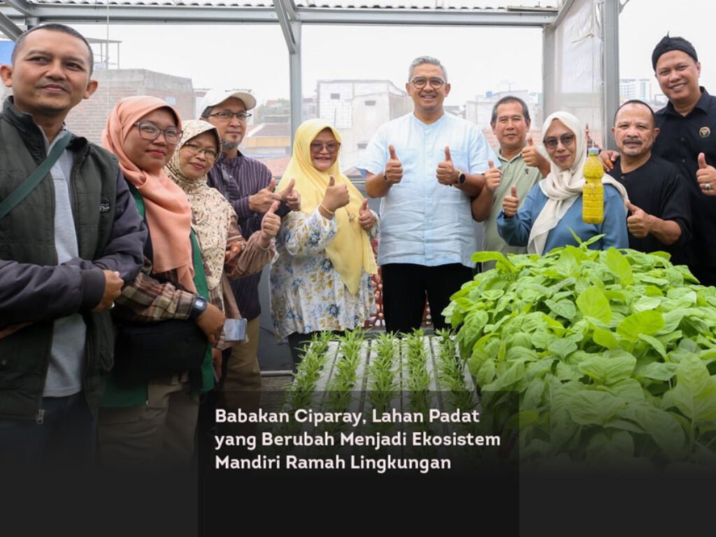 Babakan Ciparay, Lahan Padat yang Berubah Menjadi Ekosistem Mandiri Ramah Lingkungan