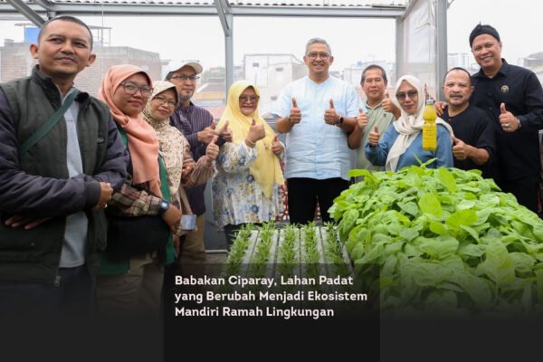Babakan Ciparay, Lahan Padat yang Berubah Menjadi Ekosistem Mandiri Ramah Lingkungan