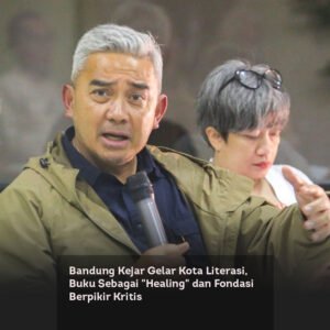 Bandung Kejar Gelar Kota Literasi, Buku Sebagai Healing dan Fondasi Berpikir Kritis locusonline featured image Jan2026