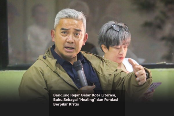 Bandung Kejar Gelar Kota Literasi, Buku Sebagai “Healing” dan Fondasi Berpikir Kritis