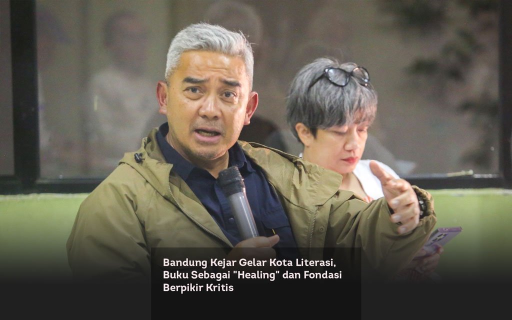 Bandung Kejar Gelar Kota Literasi, Buku Sebagai Healing dan Fondasi Berpikir Kritis locusonline featured image Jan2026
