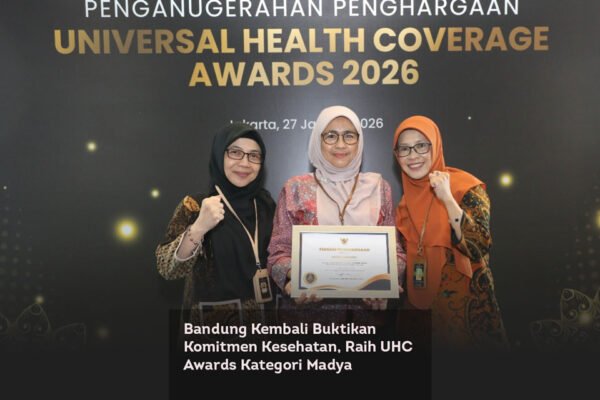 Bandung Kembali Buktikan Komitmen Kesehatan, Raih UHC Awards Kategori Madya locusonline featured image Jan2026