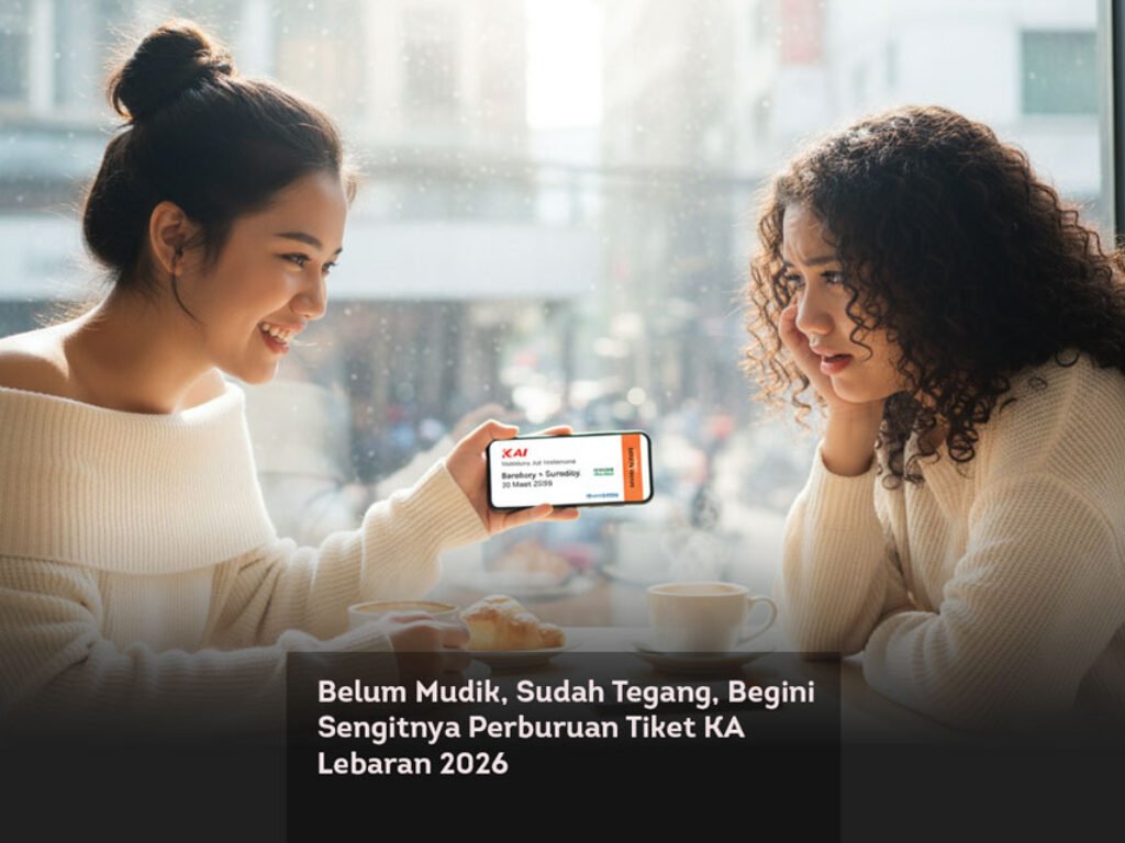 Belum Mudik, Sudah Tegang, Begini Sengitnya Perburuan Tiket KA Lebaran 2026