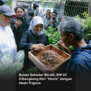 Bukan Sekadar Bersih, RW 02 Cibangkong Kini “Manis” dengan Madu Trigona locusonline featured image Jan2026
