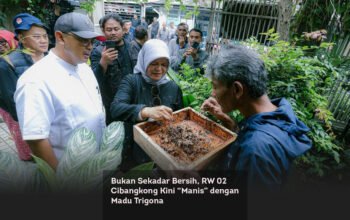 Bukan Sekadar Bersih, RW 02 Cibangkong Kini “Manis” dengan Madu Trigona locusonline featured image Jan2026