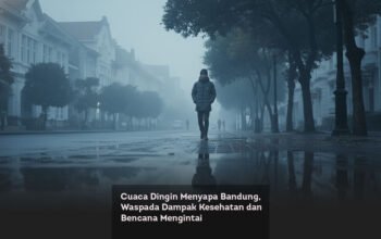 Cuaca Dingin Menyapa Bandung, Waspada Dampak Kesehatan dan Bencana Mengintai