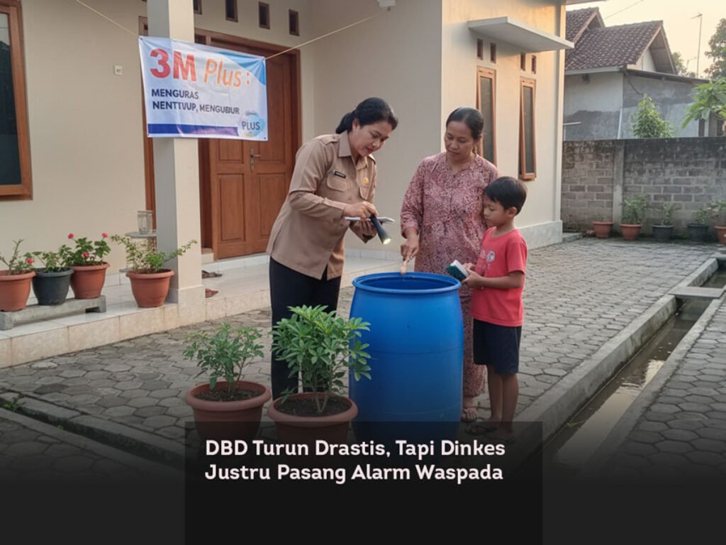 DBD Turun Drastis, Tapi Dinkes Justru Pasang Alarm Waspada