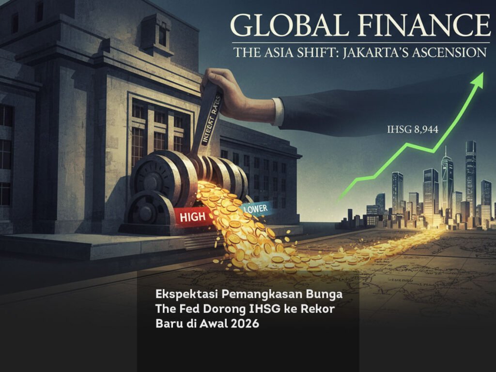 Ekspektasi Pemangkasan Bunga The Fed Dorong IHSG ke Rekor Baru di Awal 2026