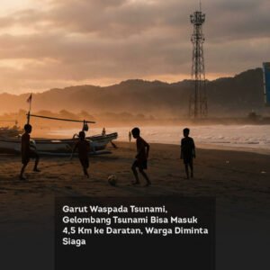 Garut Waspada Tsunami, Gelombang Tsunami Bisa Masuk 4,5 Km ke Daratan, Warga Diminta Siaga locusonline featured image