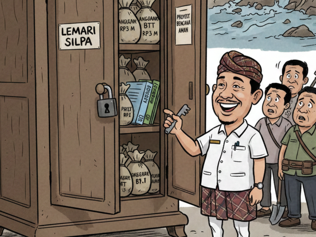 Bencana Aman, Anggaran Selamat: BTT Garut Rp3 Miliar Masuk Lemari SILPA