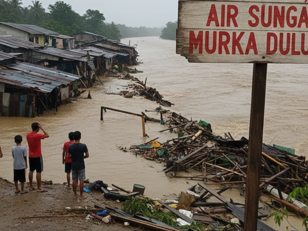 Sungai Disulap Jadi Kavling: Negara Tegur Tiga Kali, Air Sungai Murka Duluan