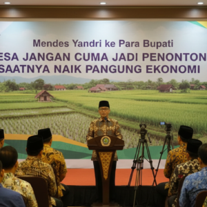 Mendes Yandri ke Para Bupati “Desa Jangan Cuma Jadi Penonton, Saatnya Naik Panggung Ekonomi”