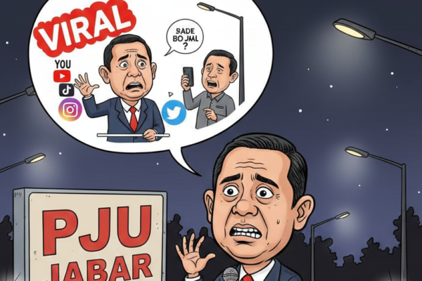 Kritik PJU Jabar Viral, Klarifikasi Datang Tanpa Kartu Nama