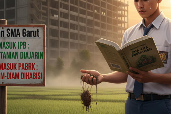 Garut Disuruh Masuk IPB, Sawahnya Masuk Pabrik: Cita-cita Pertanian Diajarin, Lahannya Diam-diam Dihabisi