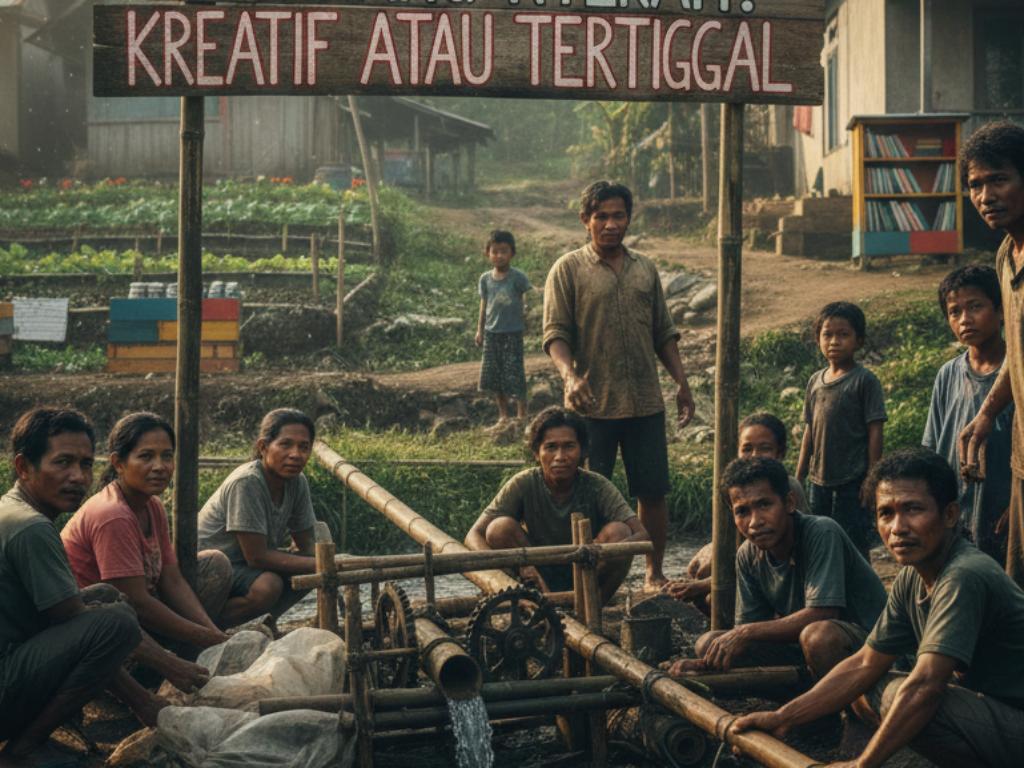 Anggaran Cekak Desa Dilarang Nyerah, Kreatif atau Tertinggal