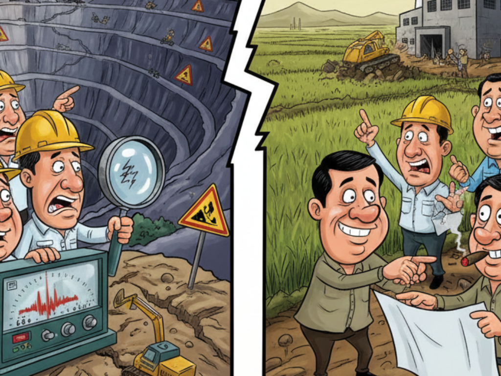 Garut Waspada Bencana di Tambang, Tapi Toleran Saat Sawah Disulap Jadi Pabrik