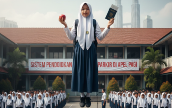 Satu Murid Terbang ke Malaysia, Sistem Pendidikan Masih Parkir di Apel Pagi