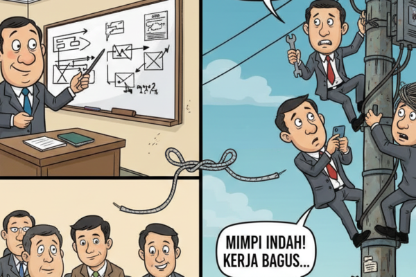 Dari Ruang Kuliah ke Tiang Internet: Etika Birokrasi Diajarkan, Pengawasan Diuji di Lapangan