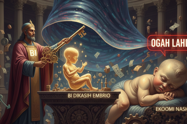 Tabir Misteri Klasik Ekonomi Nasional: BI Dikasih Embrio, Ekonomi Ogah Lahir