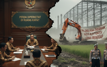 Perda Diperketat di Ruang Rapat, Pelanggaran Dibiarkan, Kasus Alih Fungsi Lahan Menguap