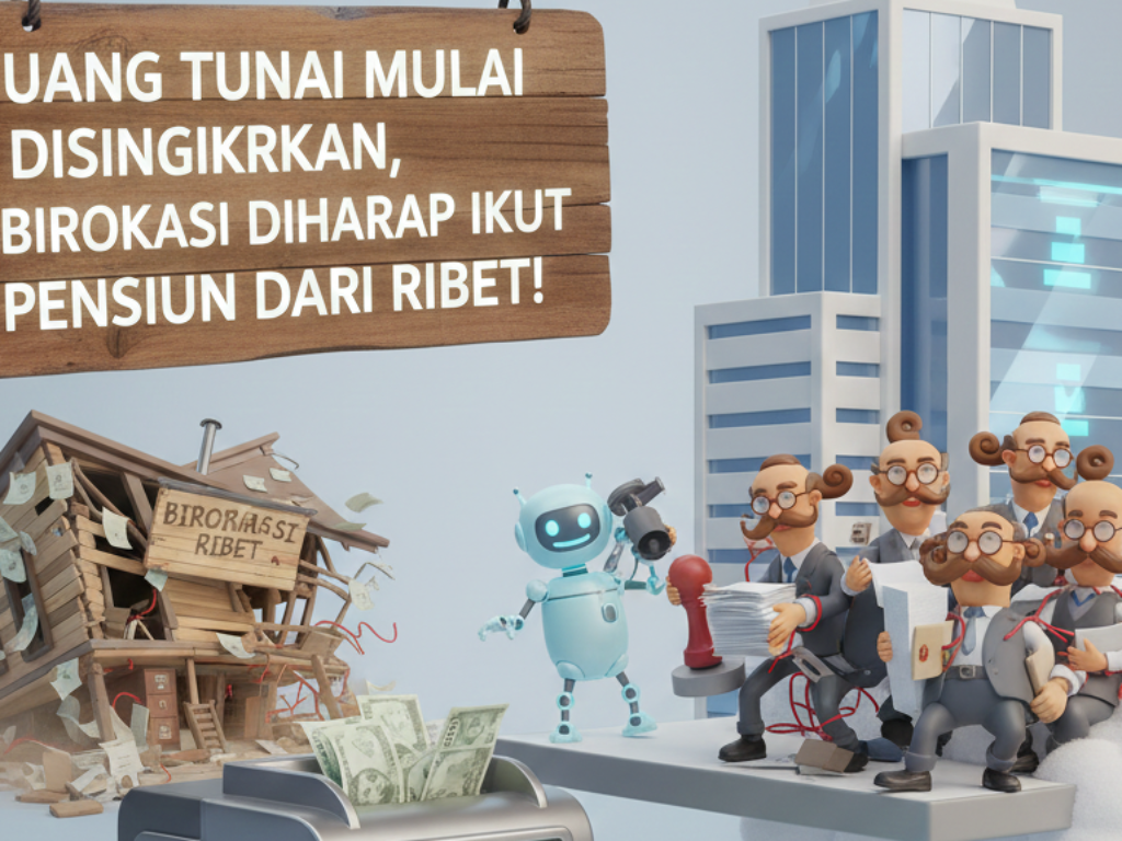 Uang Tunai Mulai Disingkirkan, Birokrasi Diharap Ikut Pensiun dari Ribet