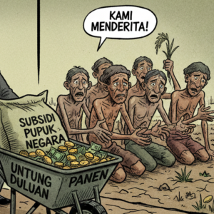 GLMPK: Pupuk Disubsidi Negara Untungnya di Panen Duluan, Petani Menderita