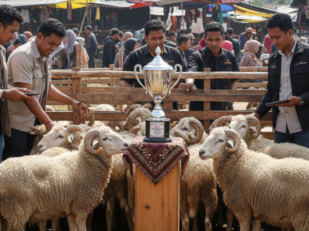 Saat Kampus Turun ke Kandang Domba Garut Dipoles Akademisi, Piala Rektor Jadi “Patok” Ekonomi Lokal