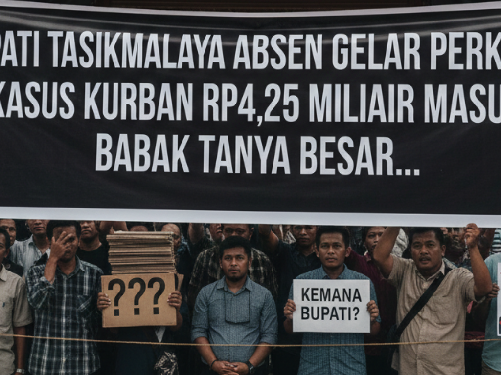 Bupati Tasikmalaya Absen Gelar Perkara, Kasus Kurban Rp4,25 Miliar Masuk Babak Tanya Besar